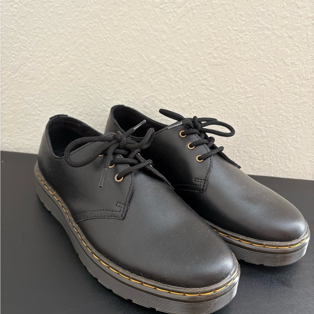 Dr. Martens Black Leather Oxfords